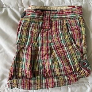 Free people multi color shorts